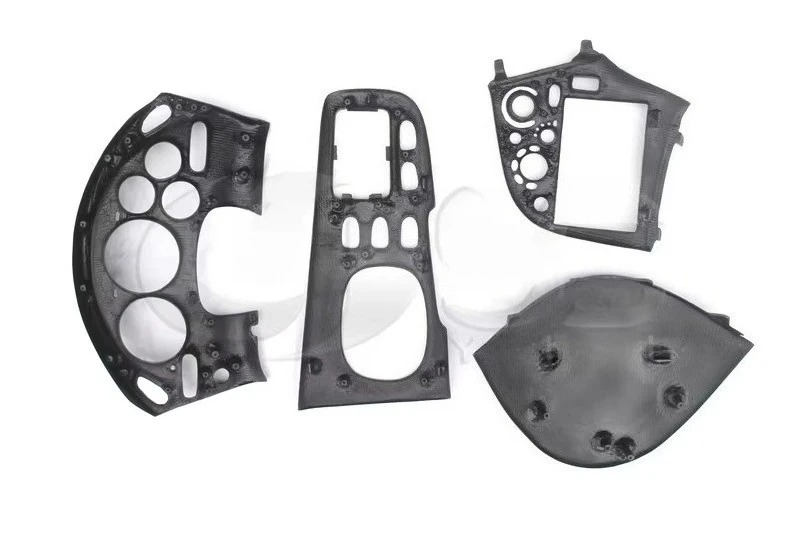Trade Assurance Carbon Fiber Matte Finish Interior Trim 4pcs Fit For 1992-1997 RX7 FD3S LHD Interior Replacement Kit